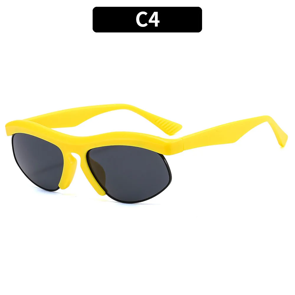 BerriesJam - 2024 Unisex Half Frame Sport Sunglasses