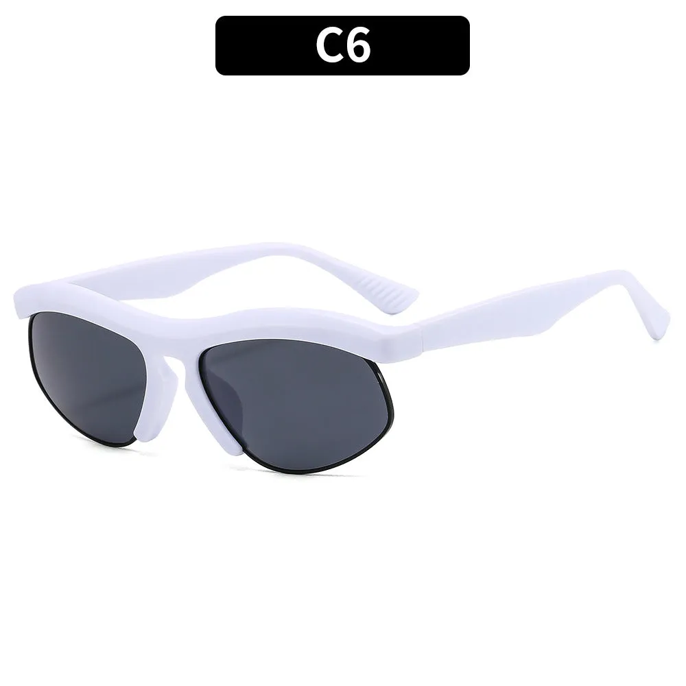 BerriesJam - 2024 Unisex Half Frame Sport Sunglasses