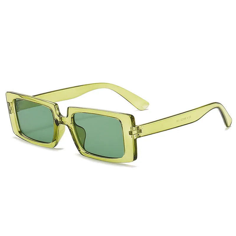 BerriesJam - 2024Reflective Personality Square Frame Sunglasses