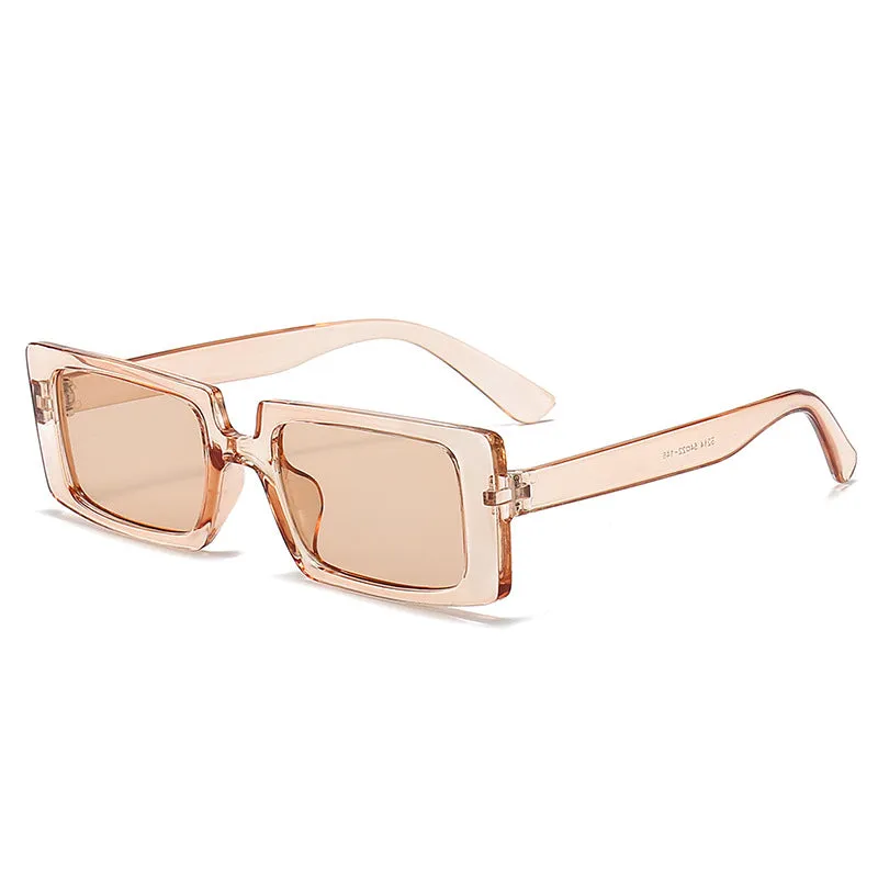 BerriesJam - 2024Reflective Personality Square Frame Sunglasses