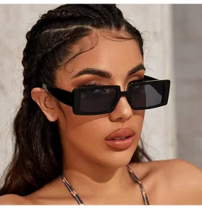 BerriesJam - 2024Reflective Personality Square Frame Sunglasses