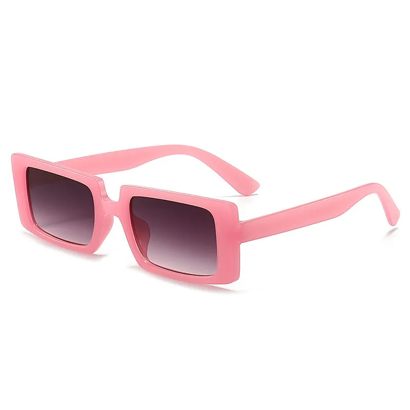 BerriesJam - 2024Reflective Personality Square Frame Sunglasses