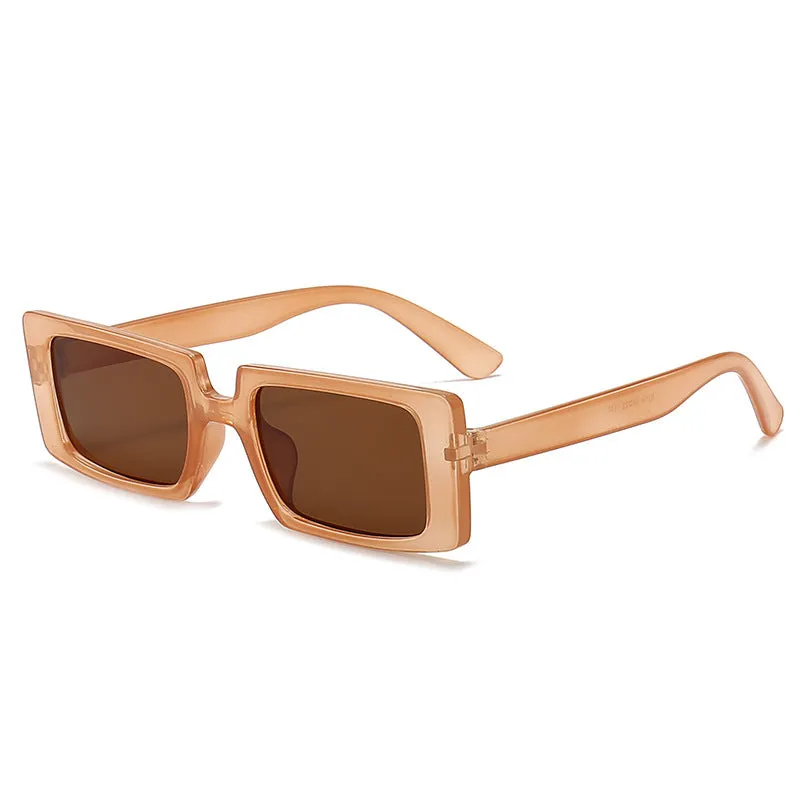 BerriesJam - 2024Reflective Personality Square Frame Sunglasses