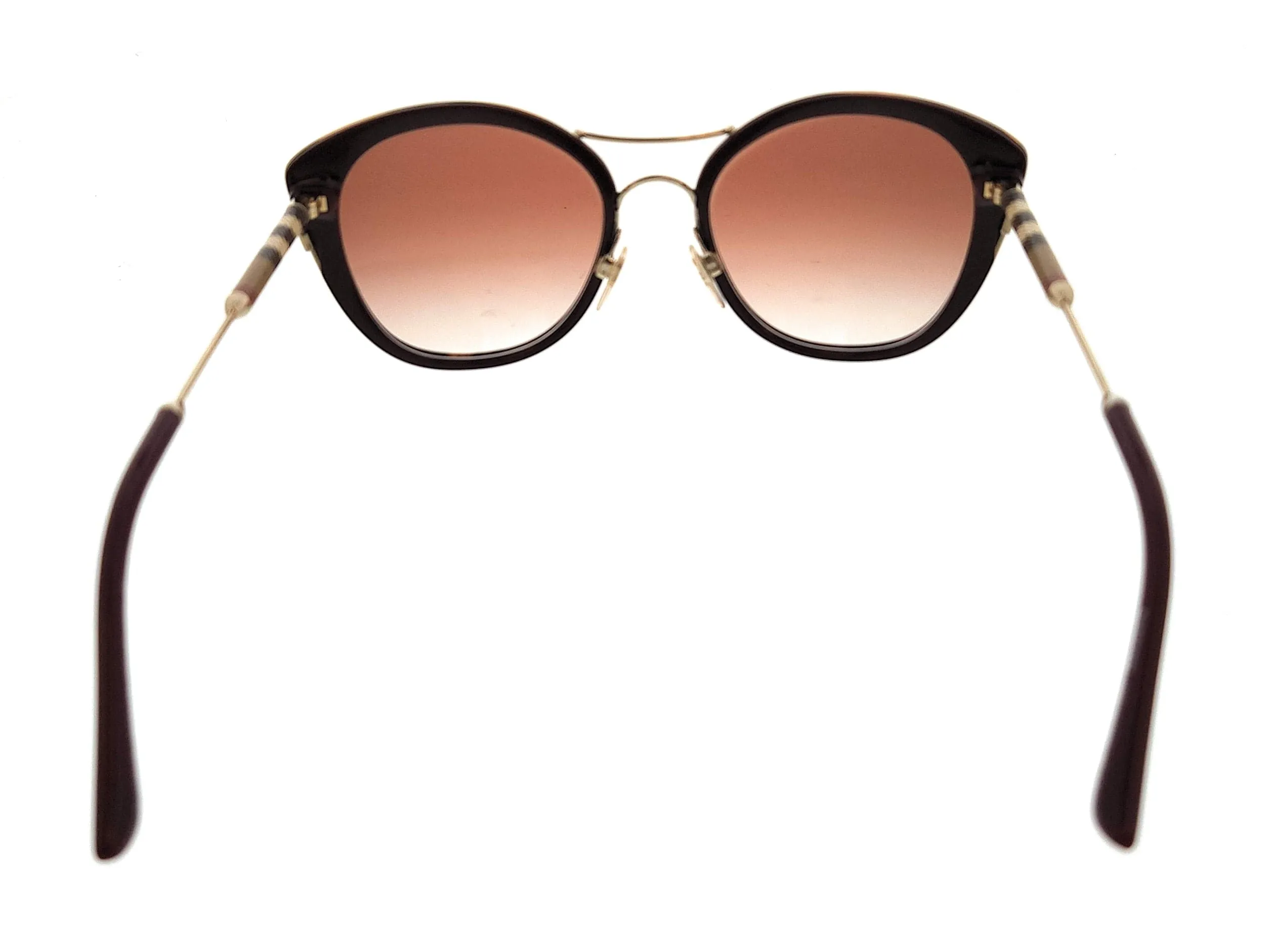 Burberry BE4251Q 340313 Bordeaux Round Sunglasses