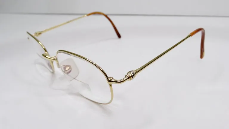 Cartier Two-Tone Oval Glasses