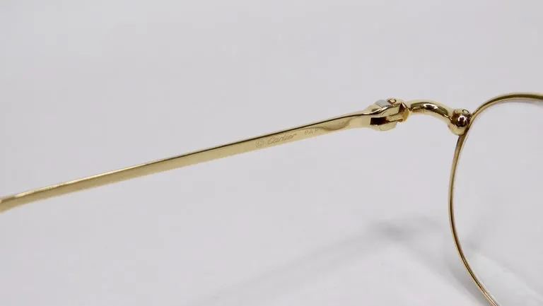 Cartier Two-Tone Oval Glasses