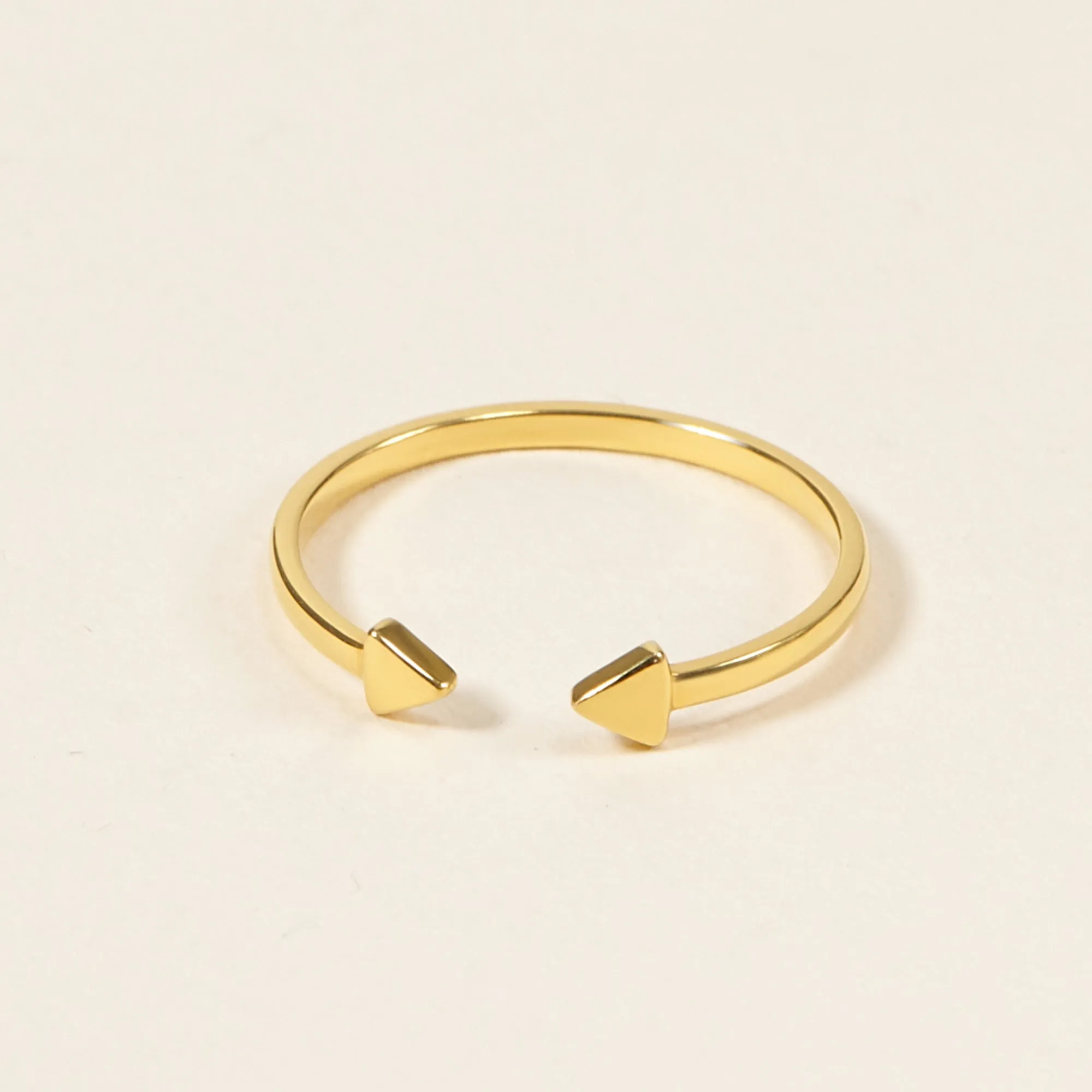 Dainty Open Ring Arrow Ring Stackable Ring