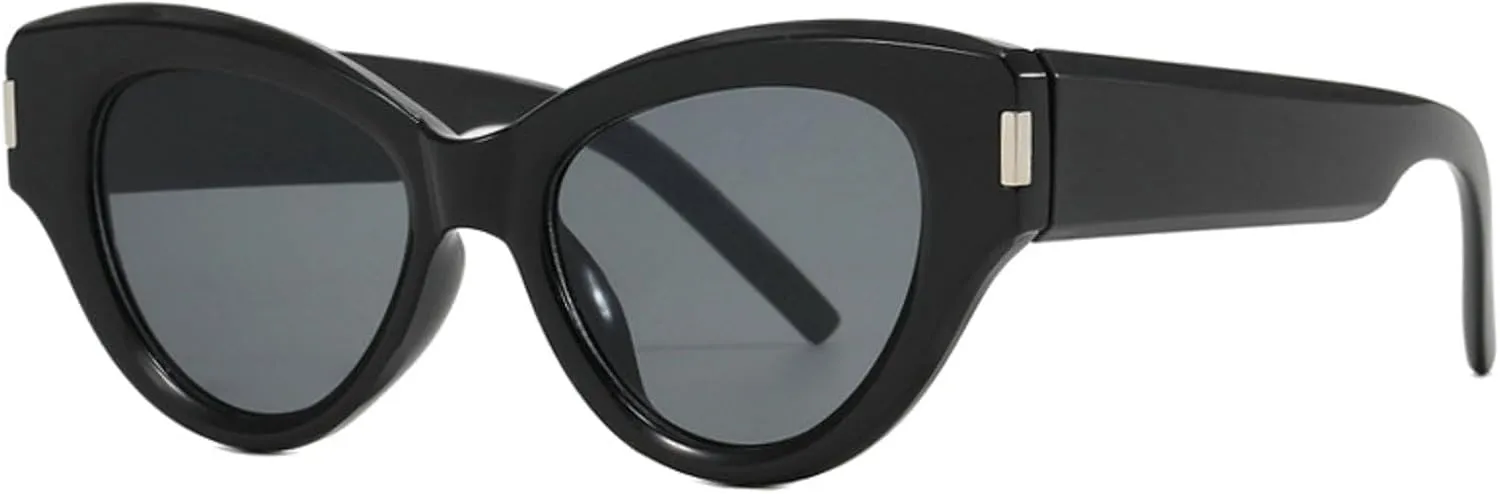 Fashion Vintage Cat Eye Sunglasses Women For Female Sun Glasses Punk Shades Luxury Elegant Lady Eyeglasses UV400