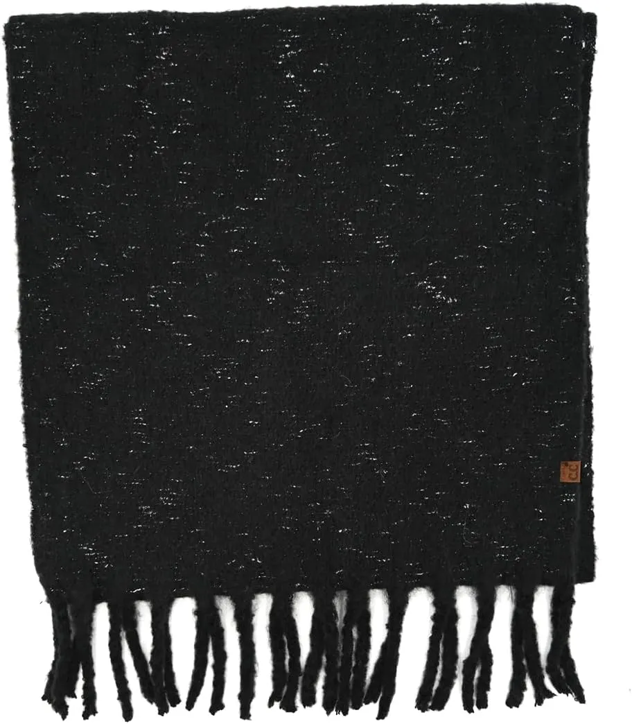 Funky Junque Luxury Cashmere Feel Winter Scarf - Soft Warm Knit Shawl - Mother's Day Gift - for Women - Multiple Patterns