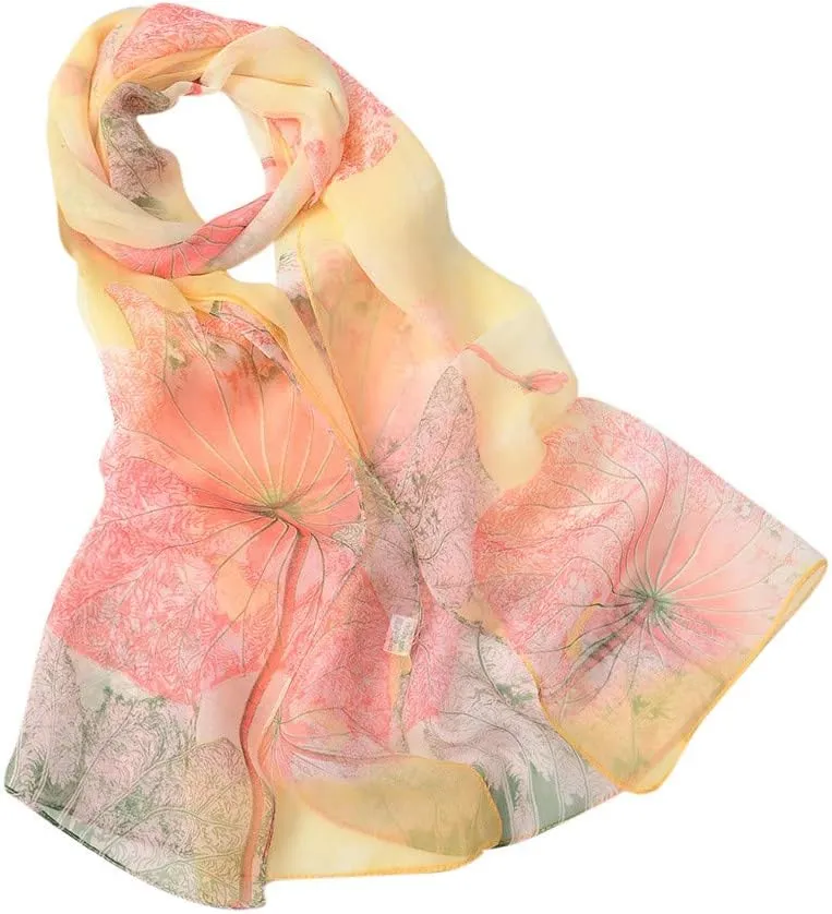 Heated Scarfs For Women Silk Scarf For Women Scarves For Women Silk Scarf For Women Fashion Women Printing Long Soft