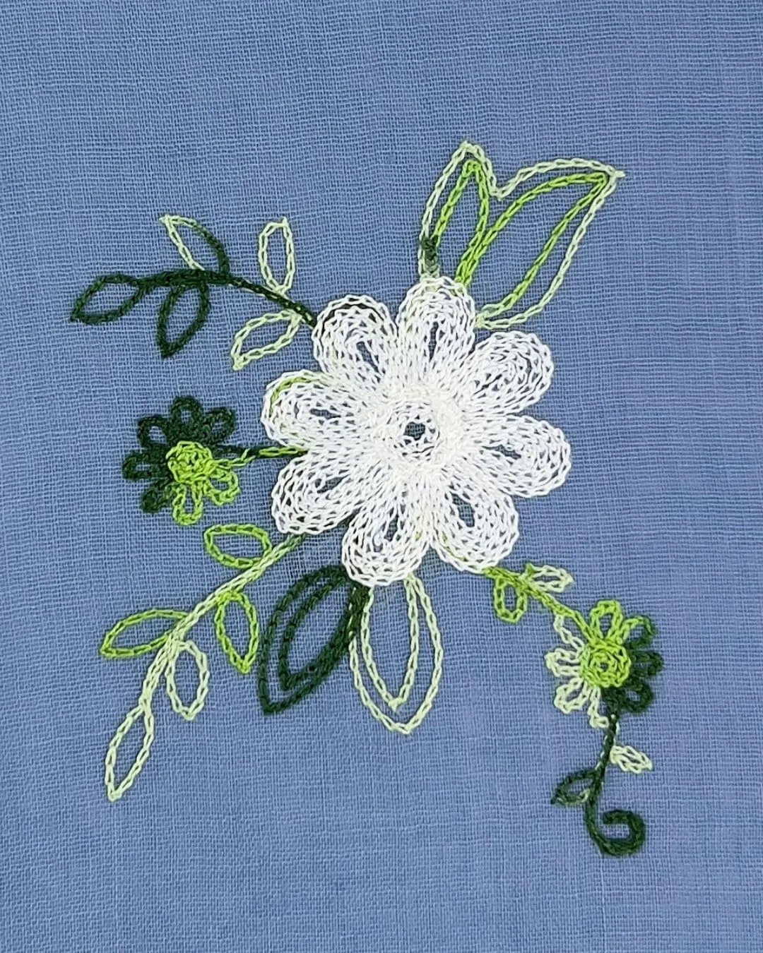 Humble Hilo Embroidered Floral Scarves Elegant Lightweight Colorful Shawl Wrap Scarf for Women