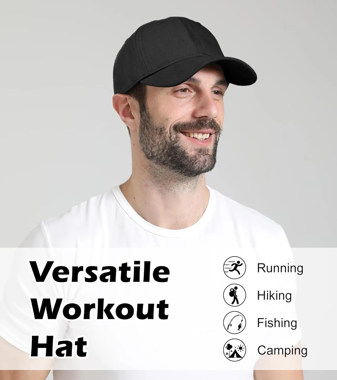 LiuSuper Hats for Small Heads Men, Petite Baseball Caps for Women, XXS Adjustable Trucker Hat Dad Hat(21.3"-22.8", 54cm-58cm)