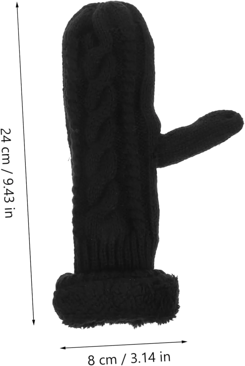 Warm Gloves 1 Pair Fleece Winter Gloves Men Wear-Resistant Gloves Cycling Gloves Womens Gloves Mittens Gloves Lightweight