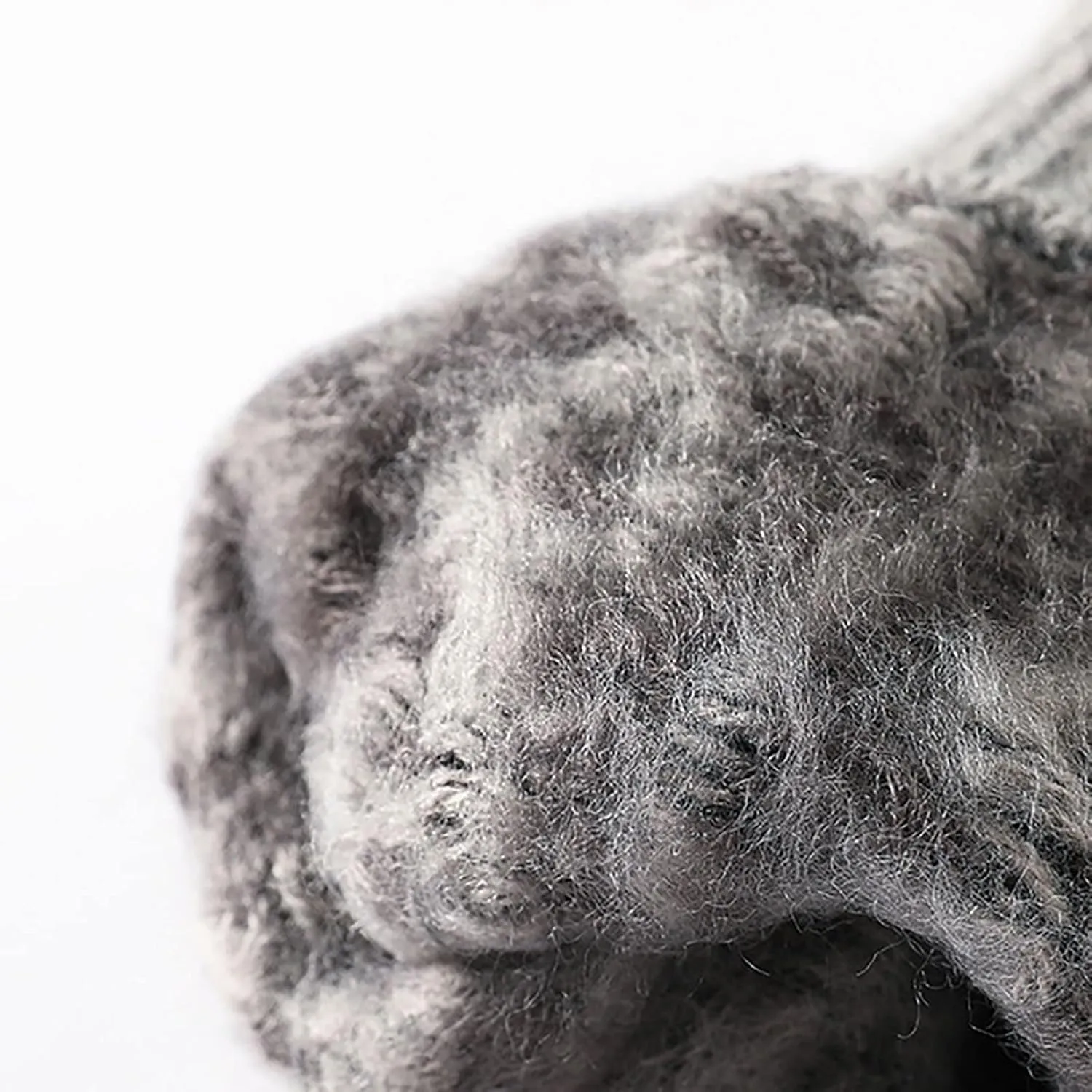 Winter Gloves for Men Women Touchscreen Cold Weather Warm Knit Snow Glove with Soft Lined for Hiking