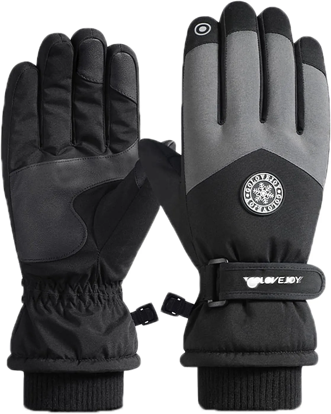 Winter Ski Gloves Warm Gloves Cute Printed Warm Cycling Gloves Soft Windproof Insulated Gloves for Girls & Boys Childrens